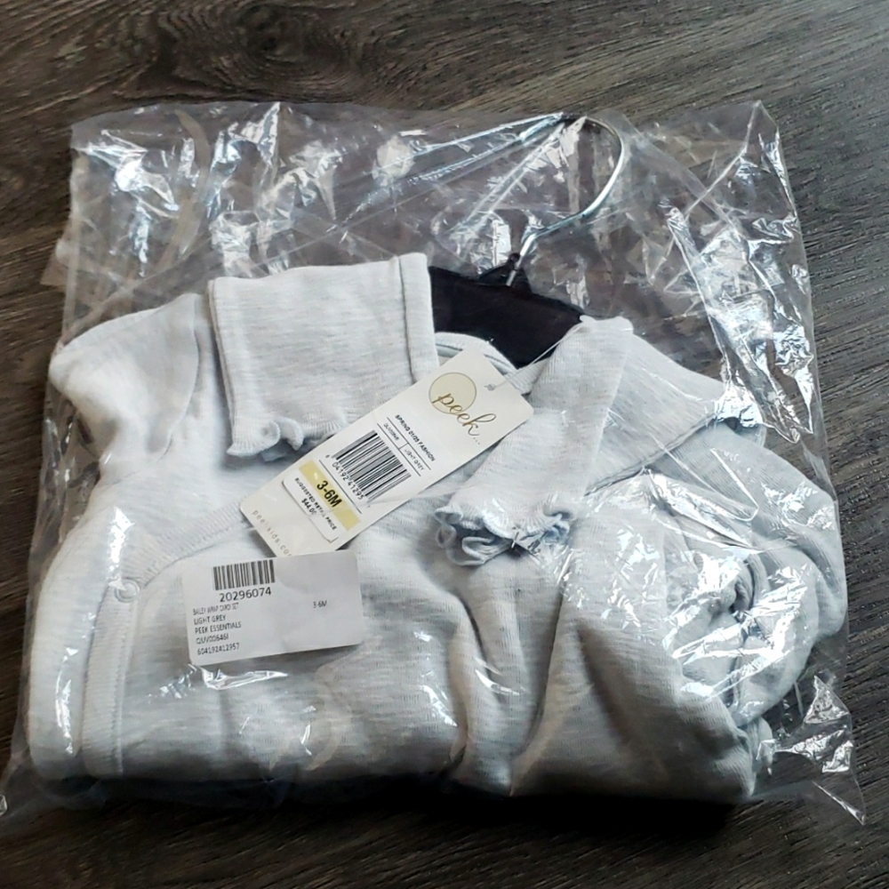 Peek Essentials Bailey Wrap Cardigan Set 3-6M